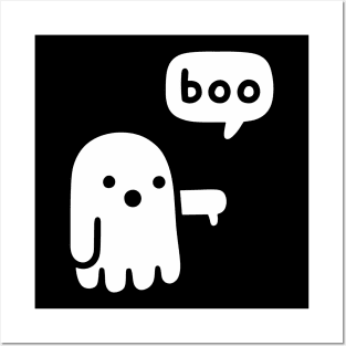 Ghost Boo Posters and Art